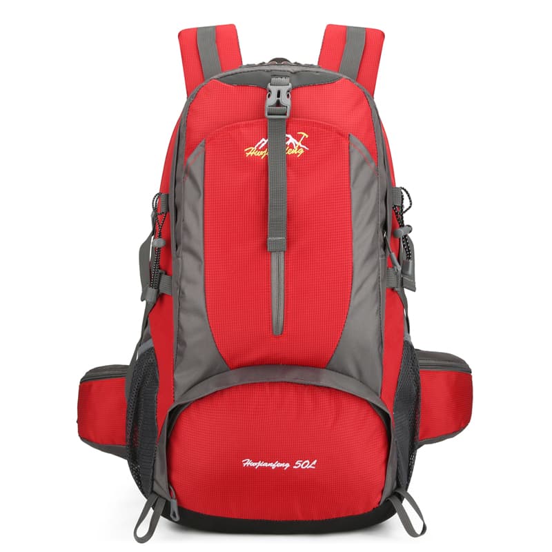 Adjustable camping and hiking backpack