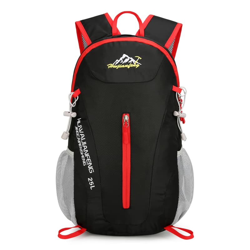 High-capacity hiking and mountaineering backpack