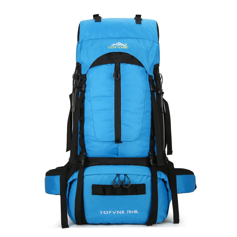 Multi-compartment outdoor hiking backpack